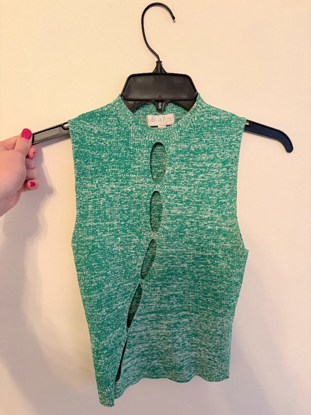 Ronny Kobo Collection Cutout Tank Top